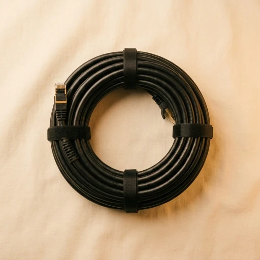 Outdoor Direct-Burial Ethernet Cable